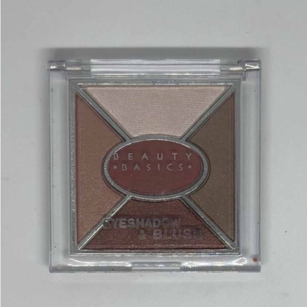 Eyeshadow & Blush Palette - Brown and Cream